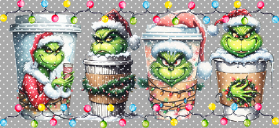 16oz Christmas-S  3511